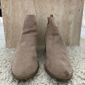 Brown booties